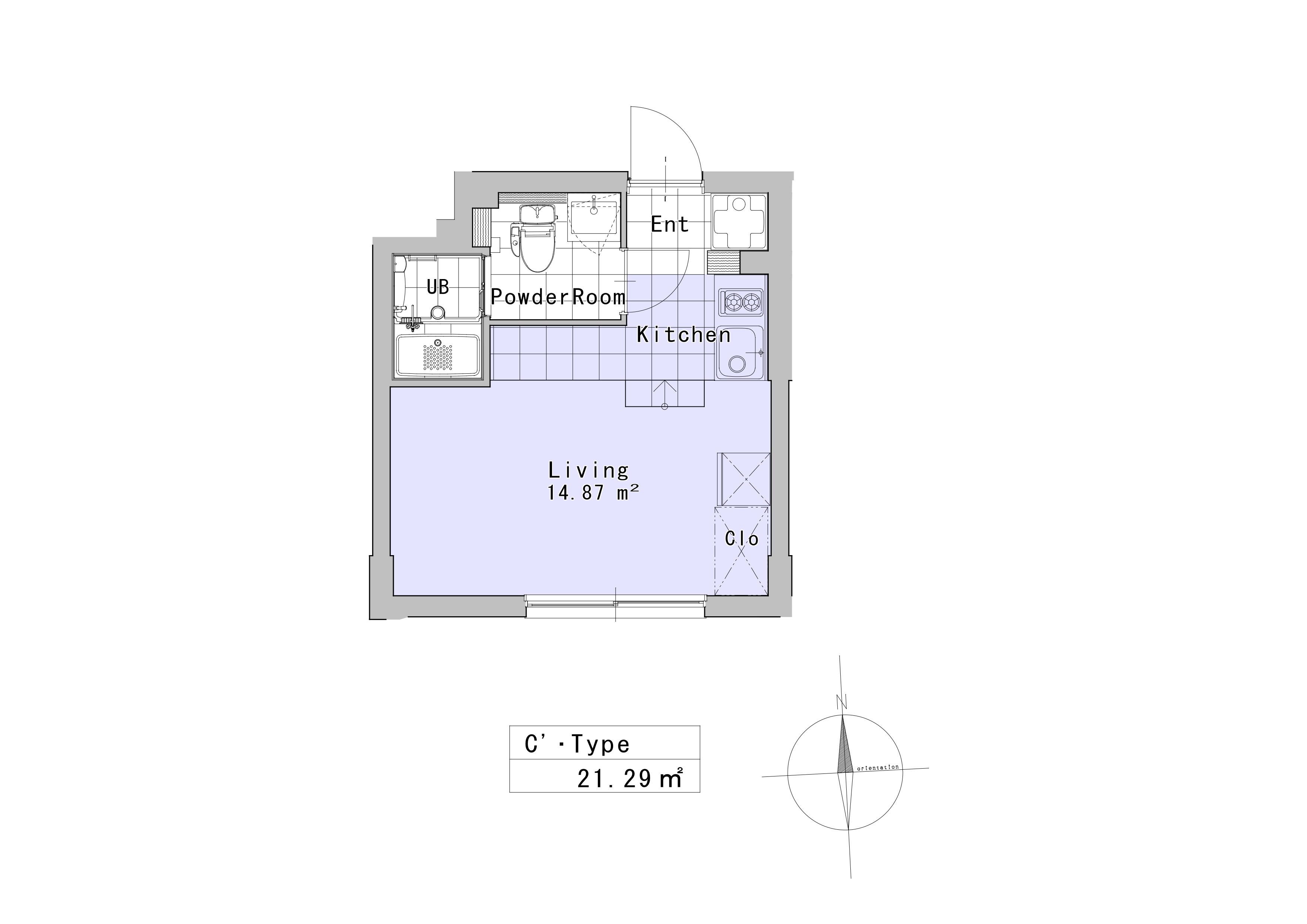 拡大間取り図