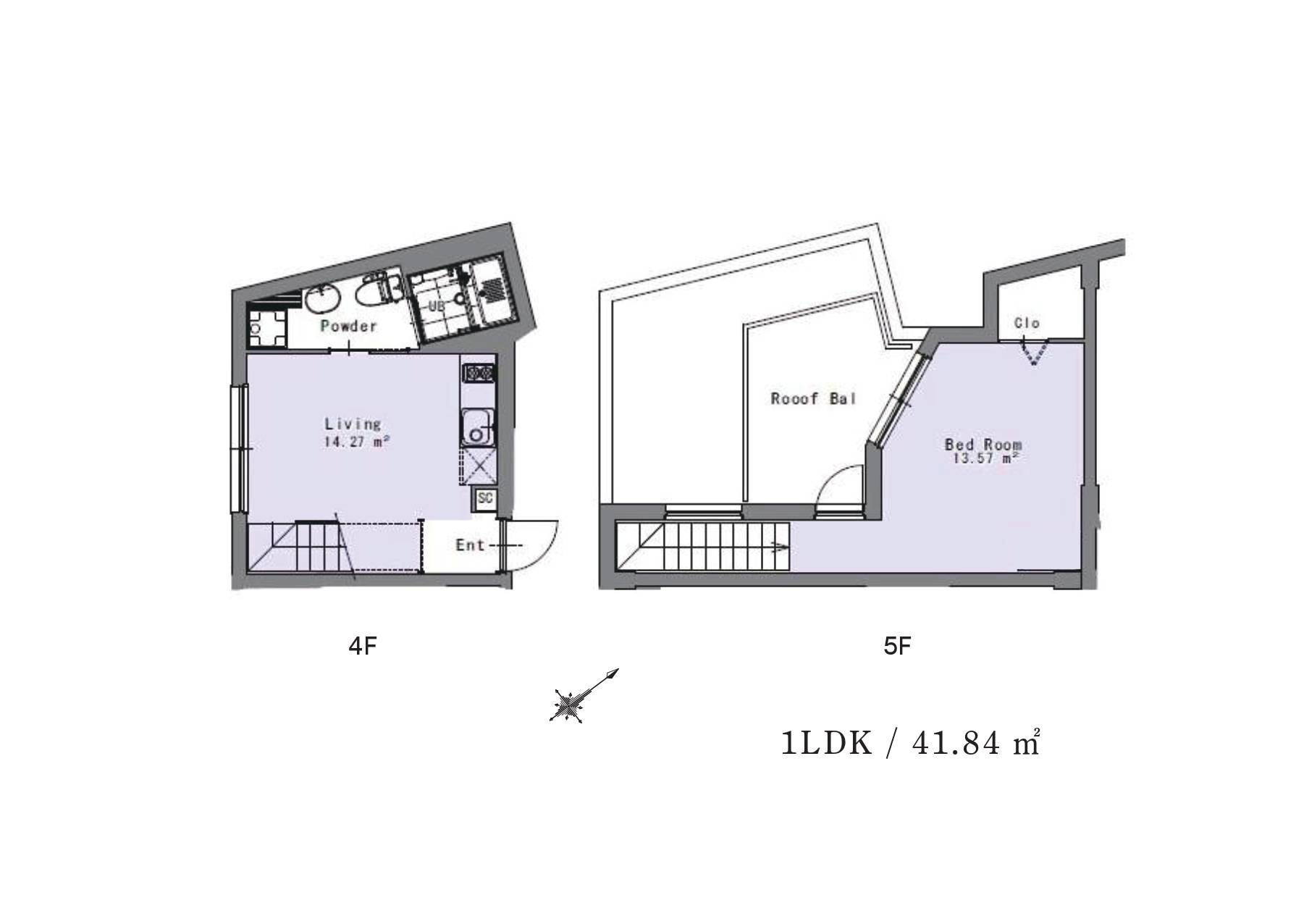 拡大間取り図