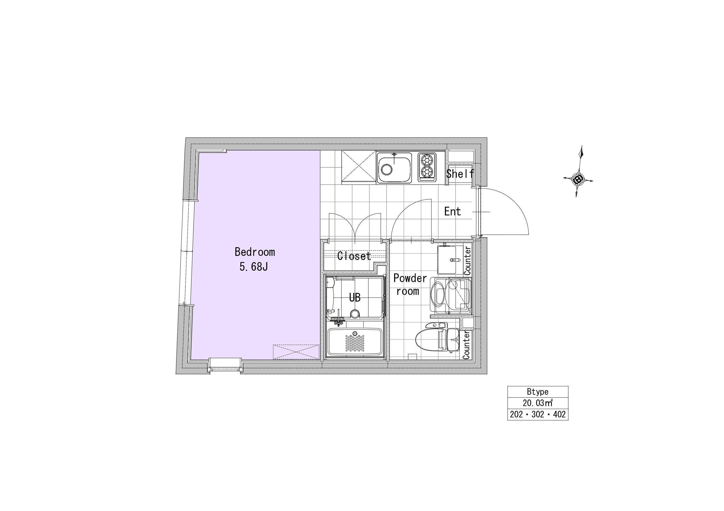 拡大間取り図