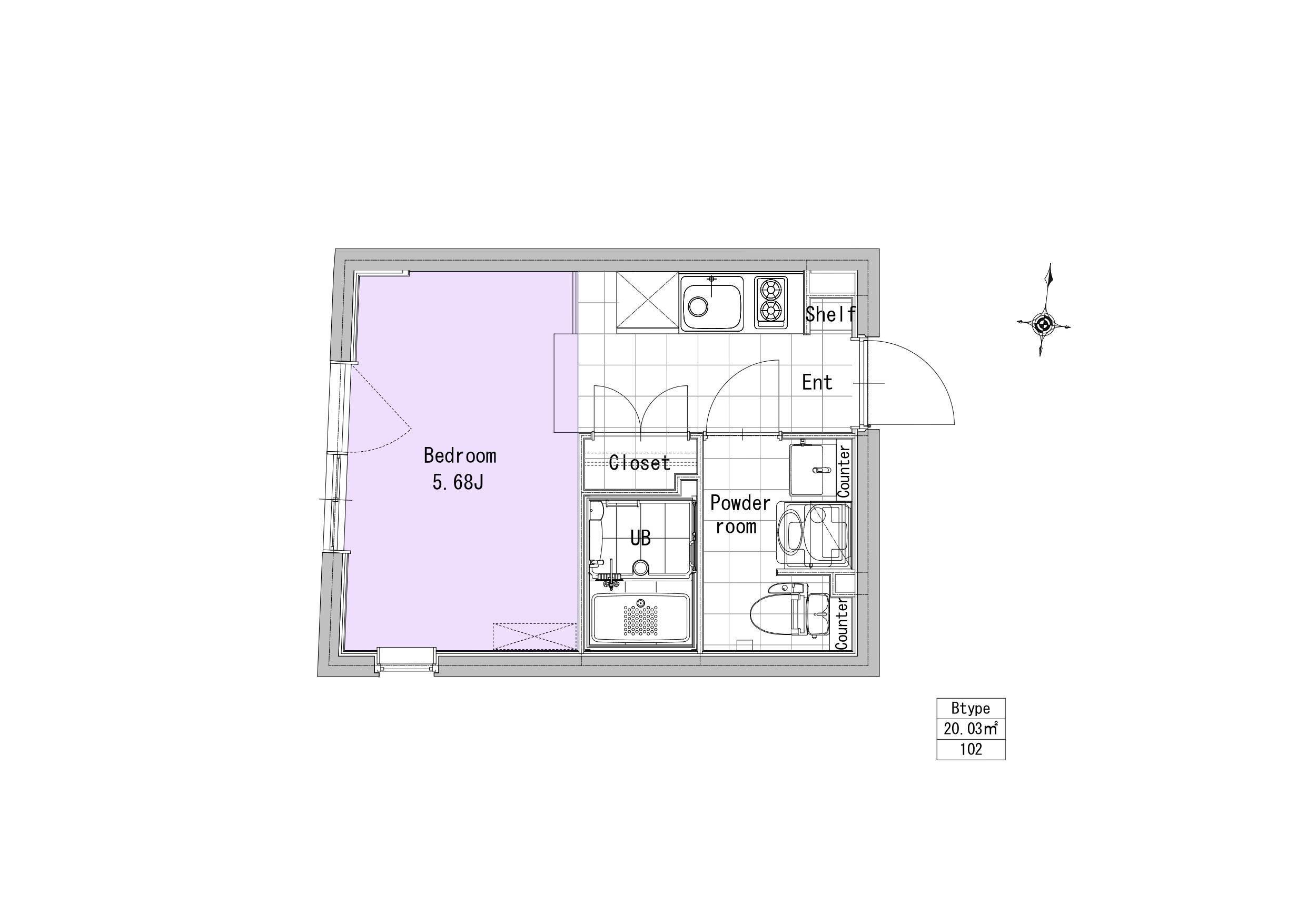 拡大間取り図