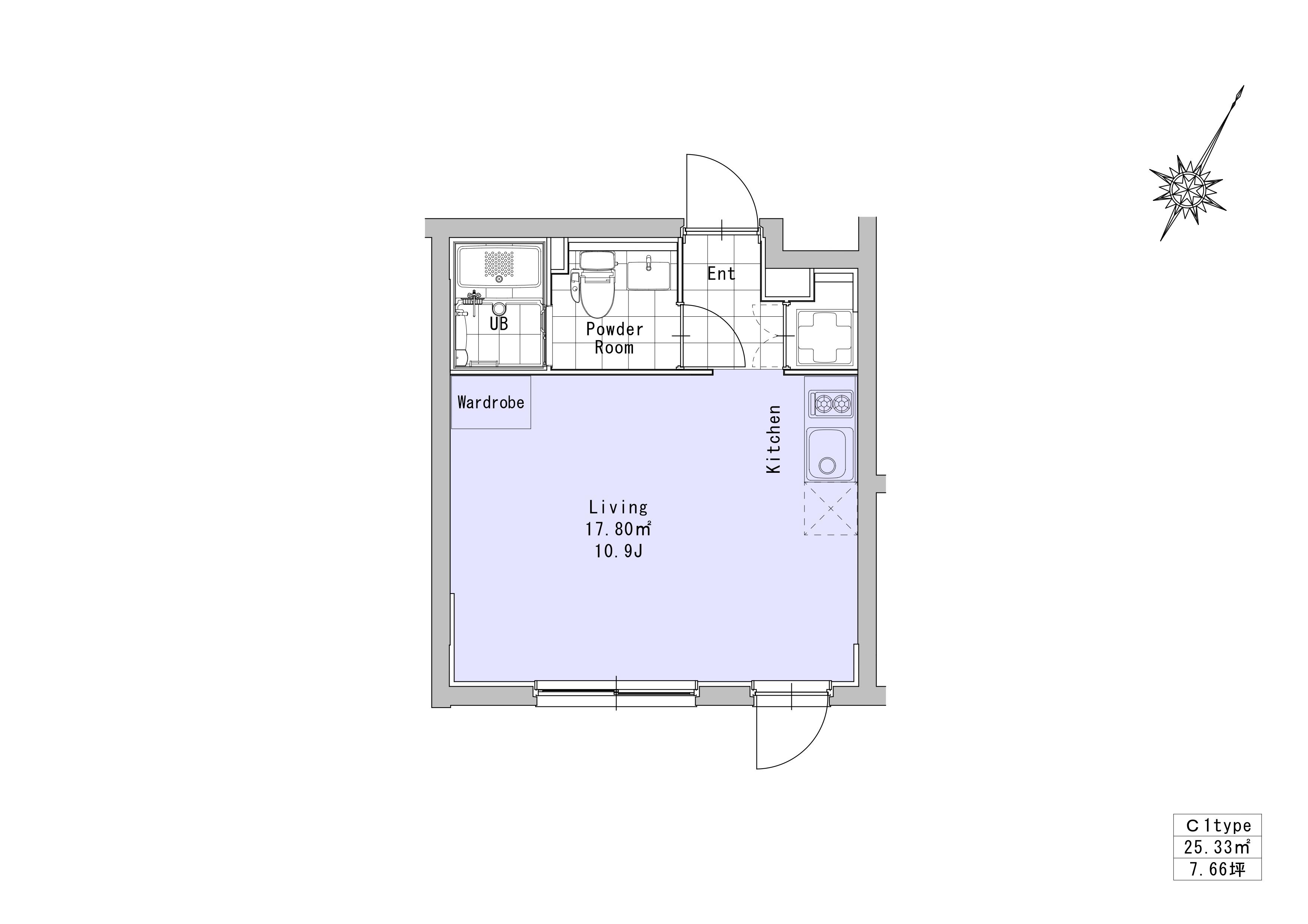 拡大間取り図