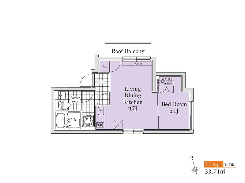 拡大間取り図