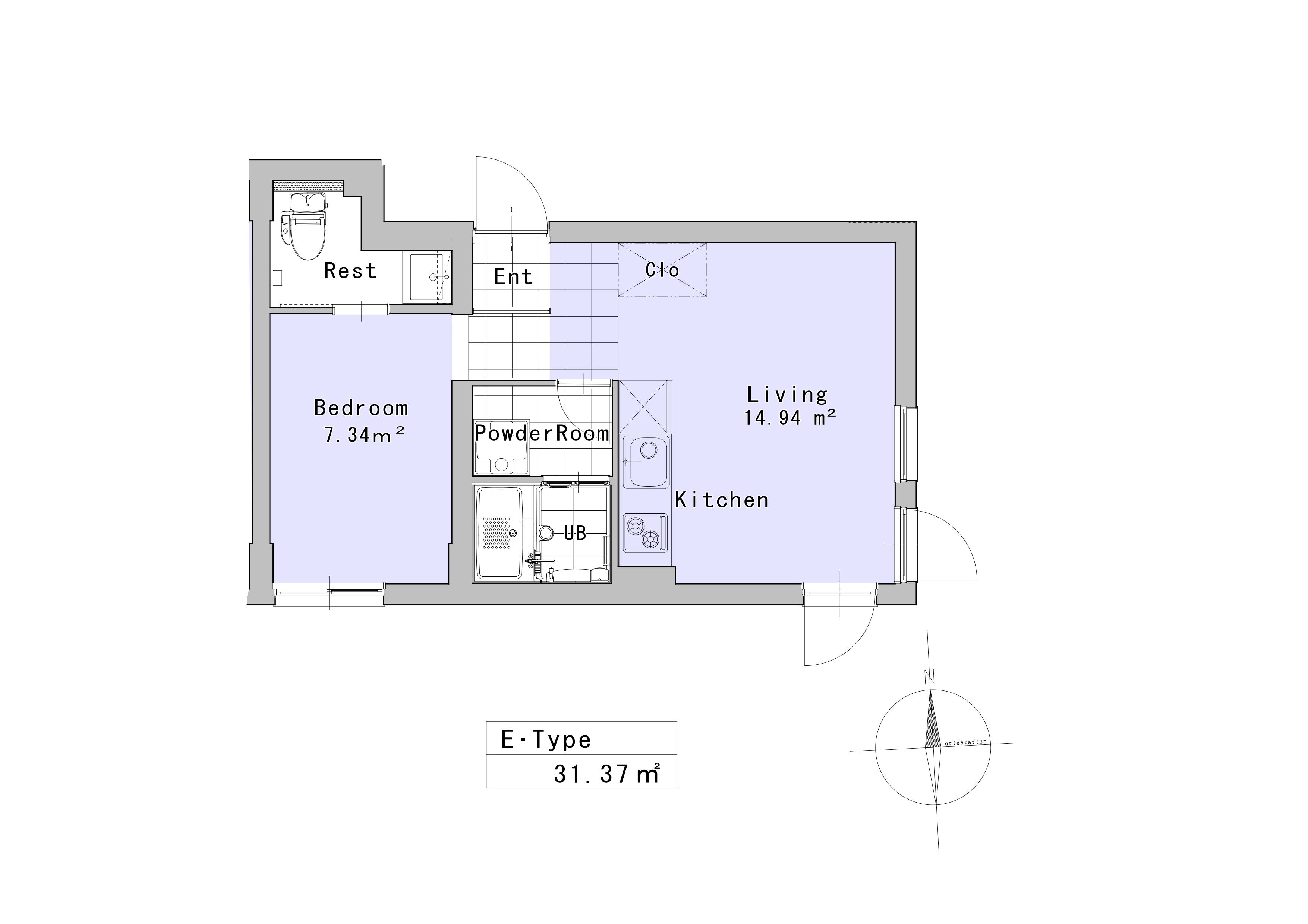 拡大間取り図