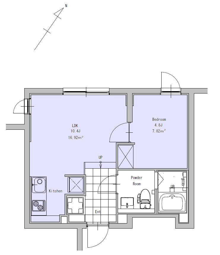 拡大間取り図