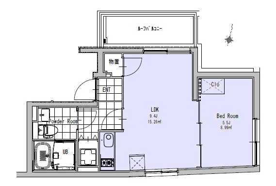 拡大間取り図