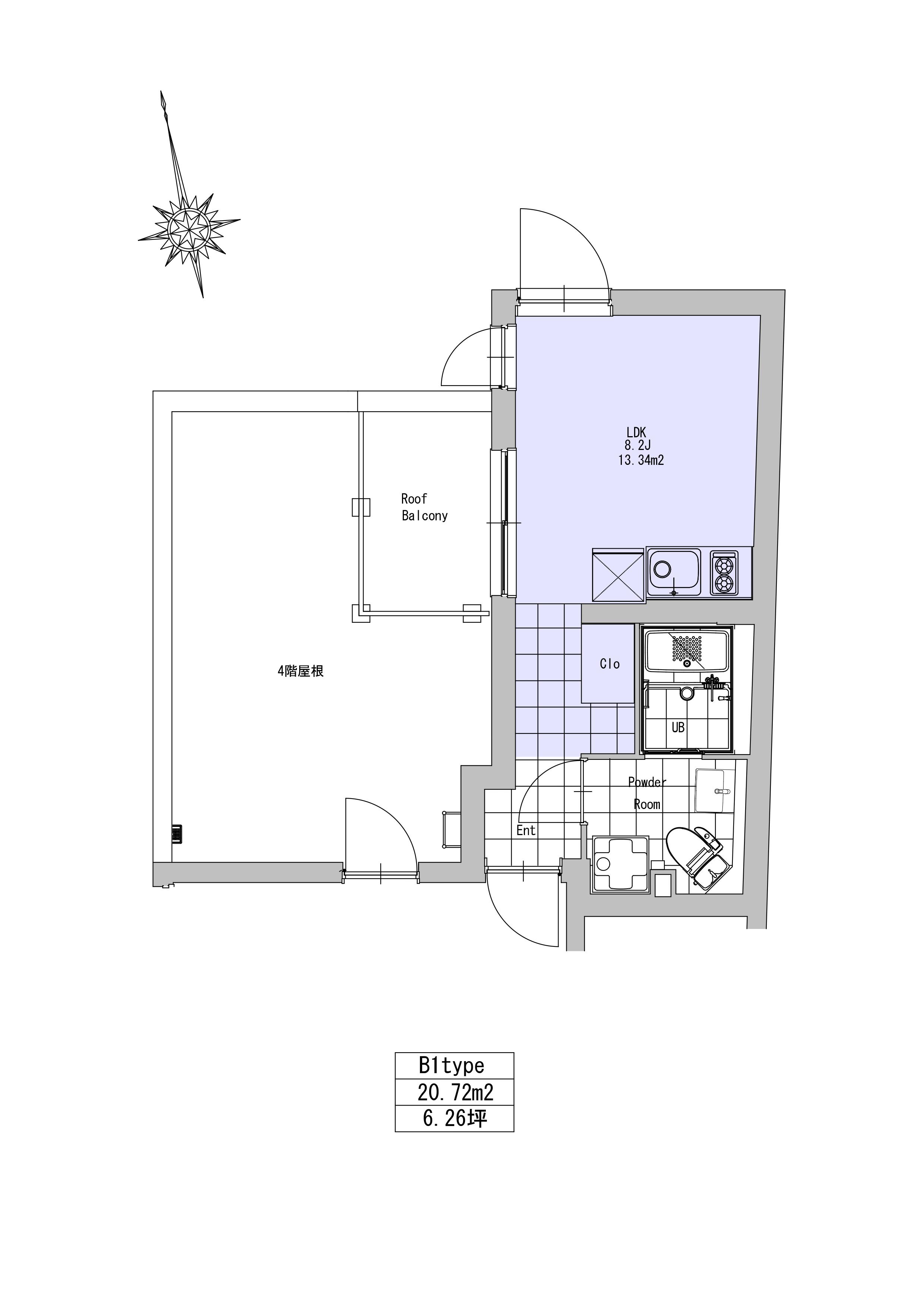 拡大間取り図