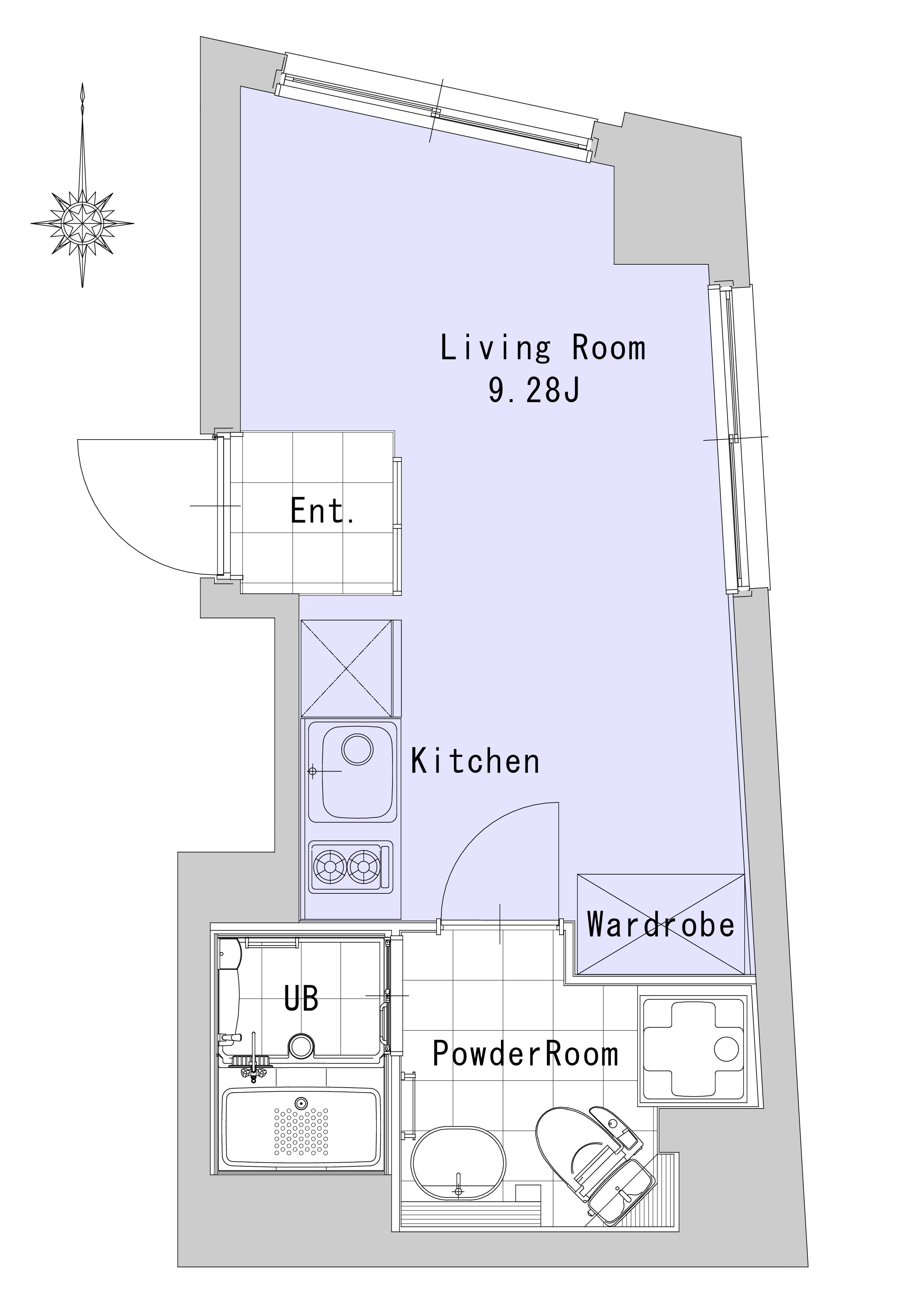 拡大間取り図