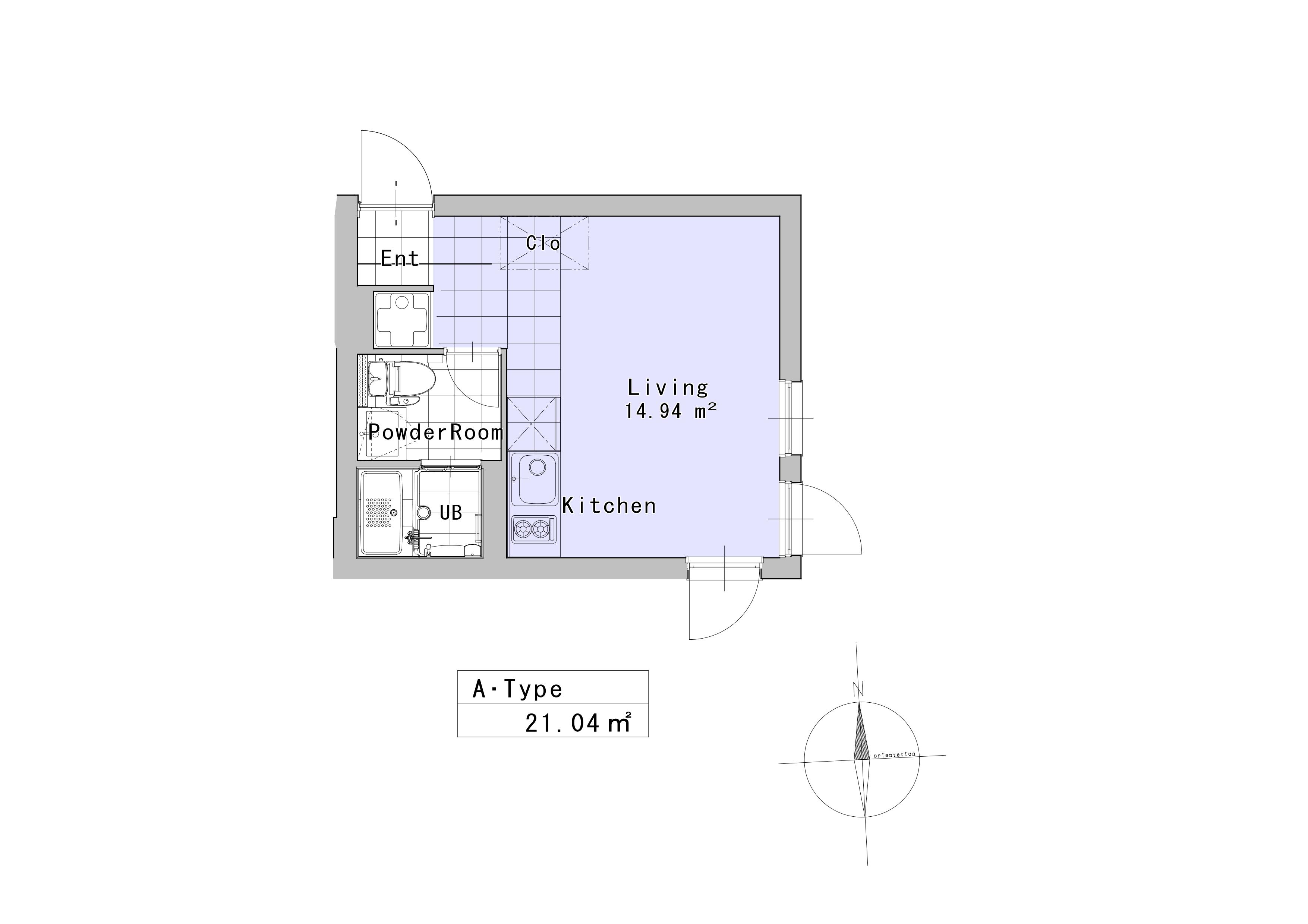 拡大間取り図