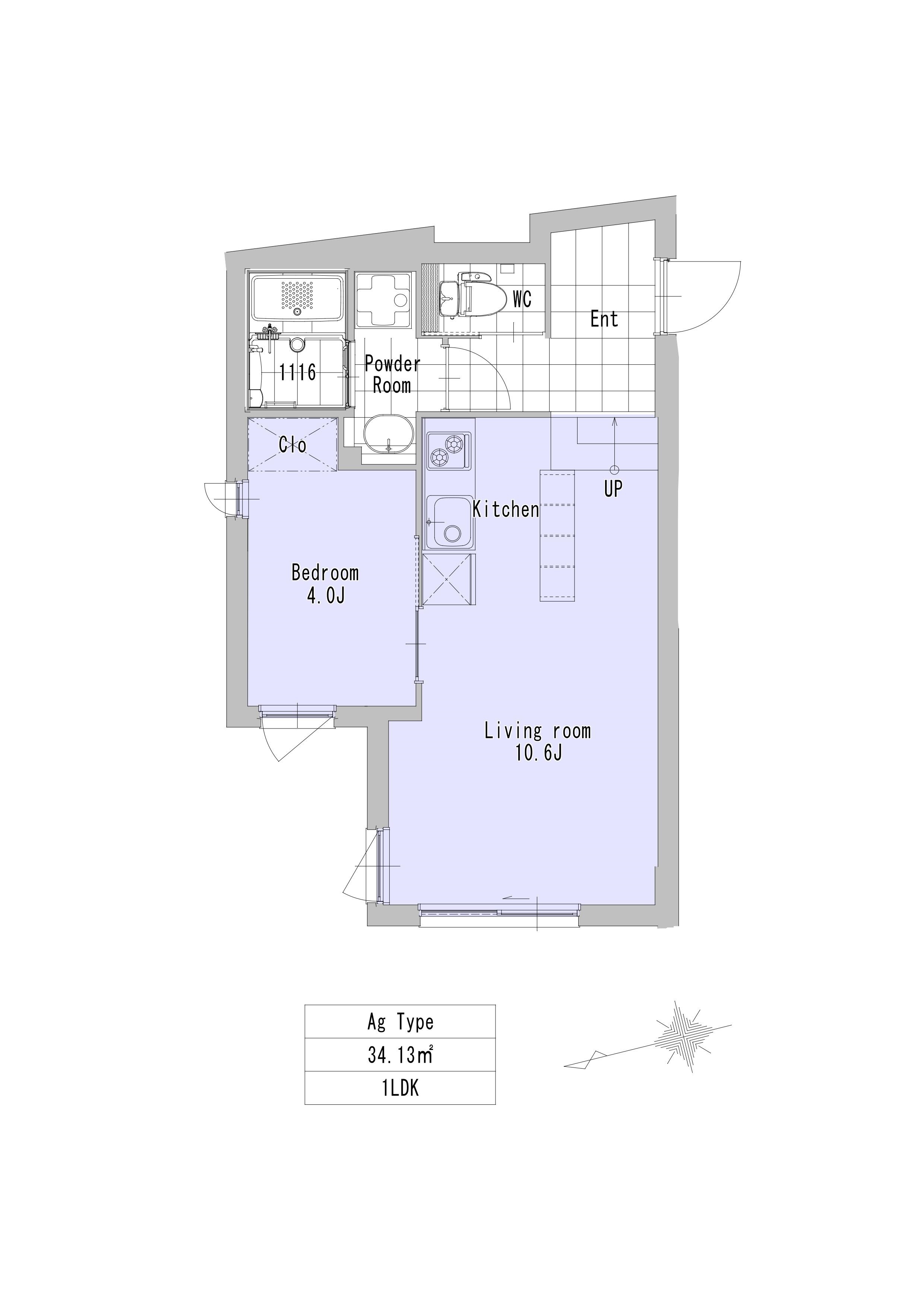 拡大間取り図