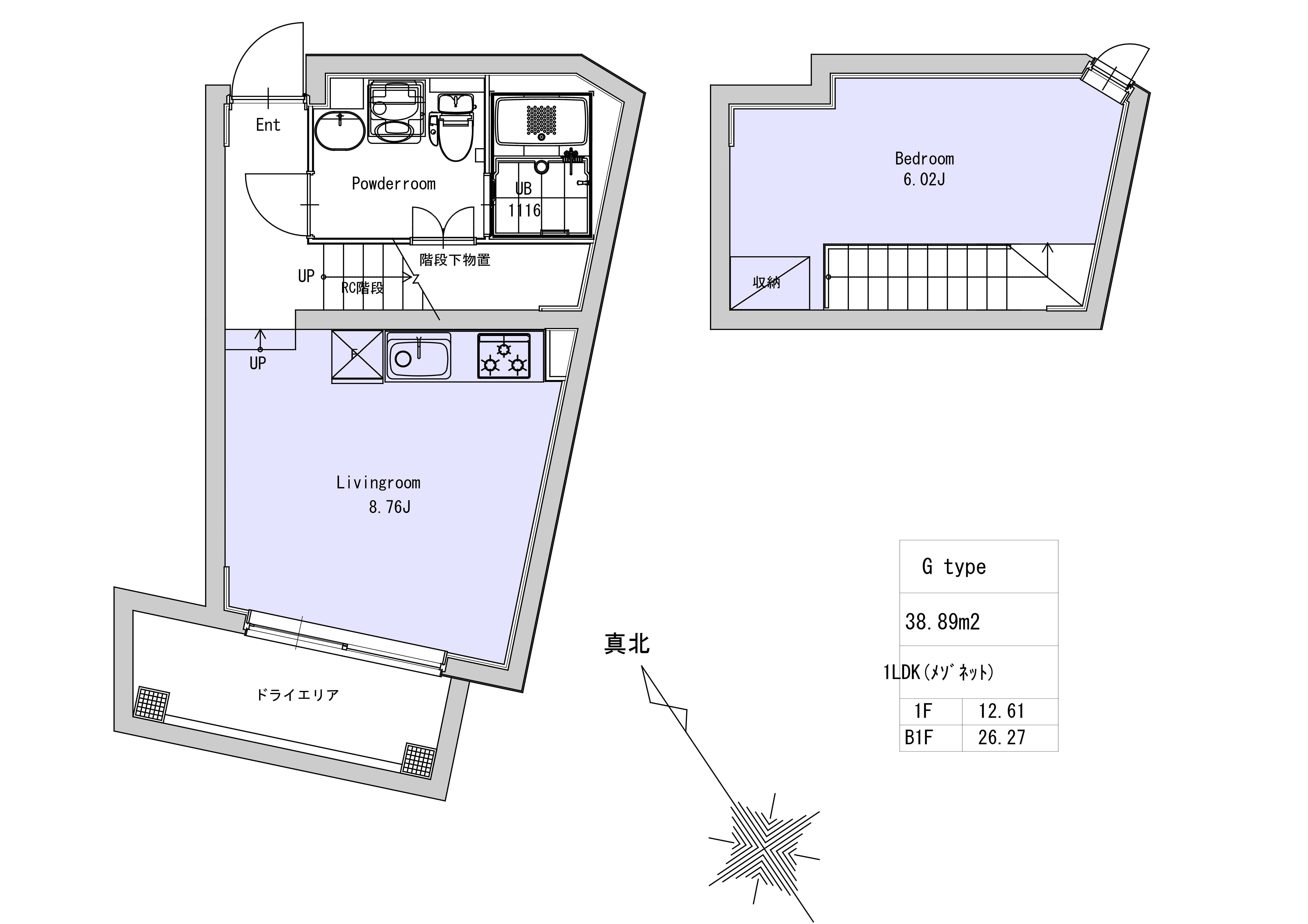 拡大間取り図