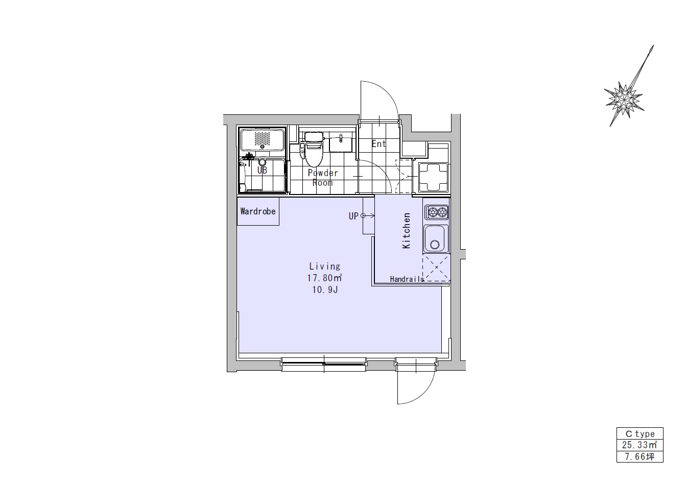 拡大間取り図