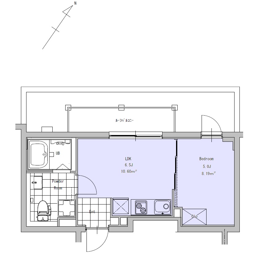 拡大間取り図