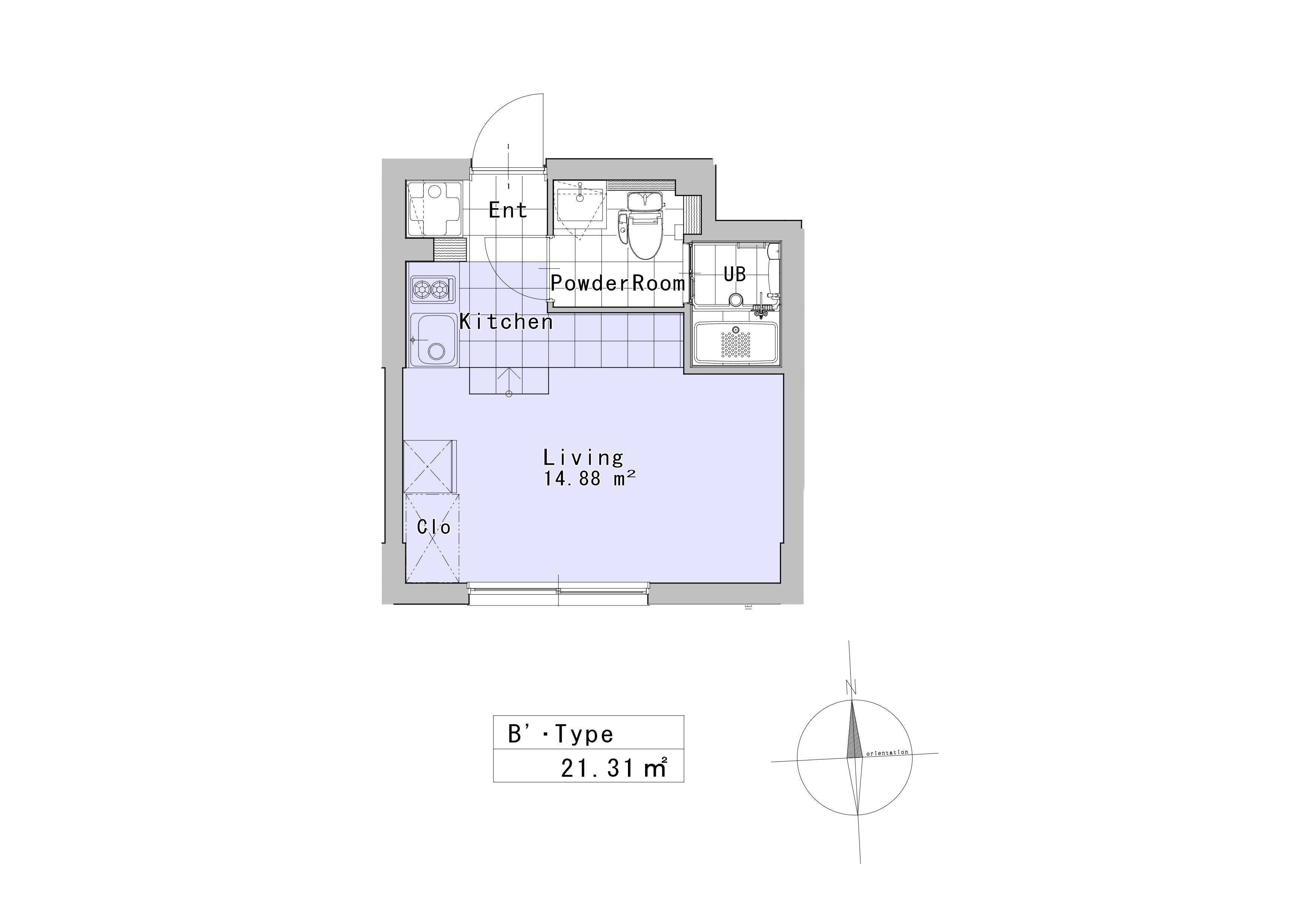 拡大間取り図